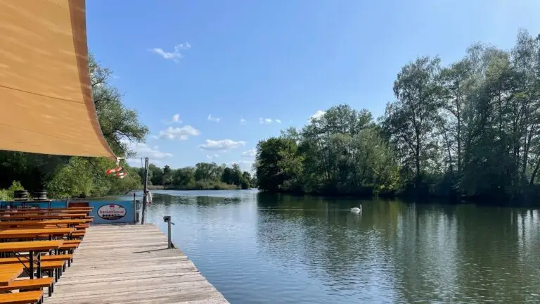 romantische Flusswindungen