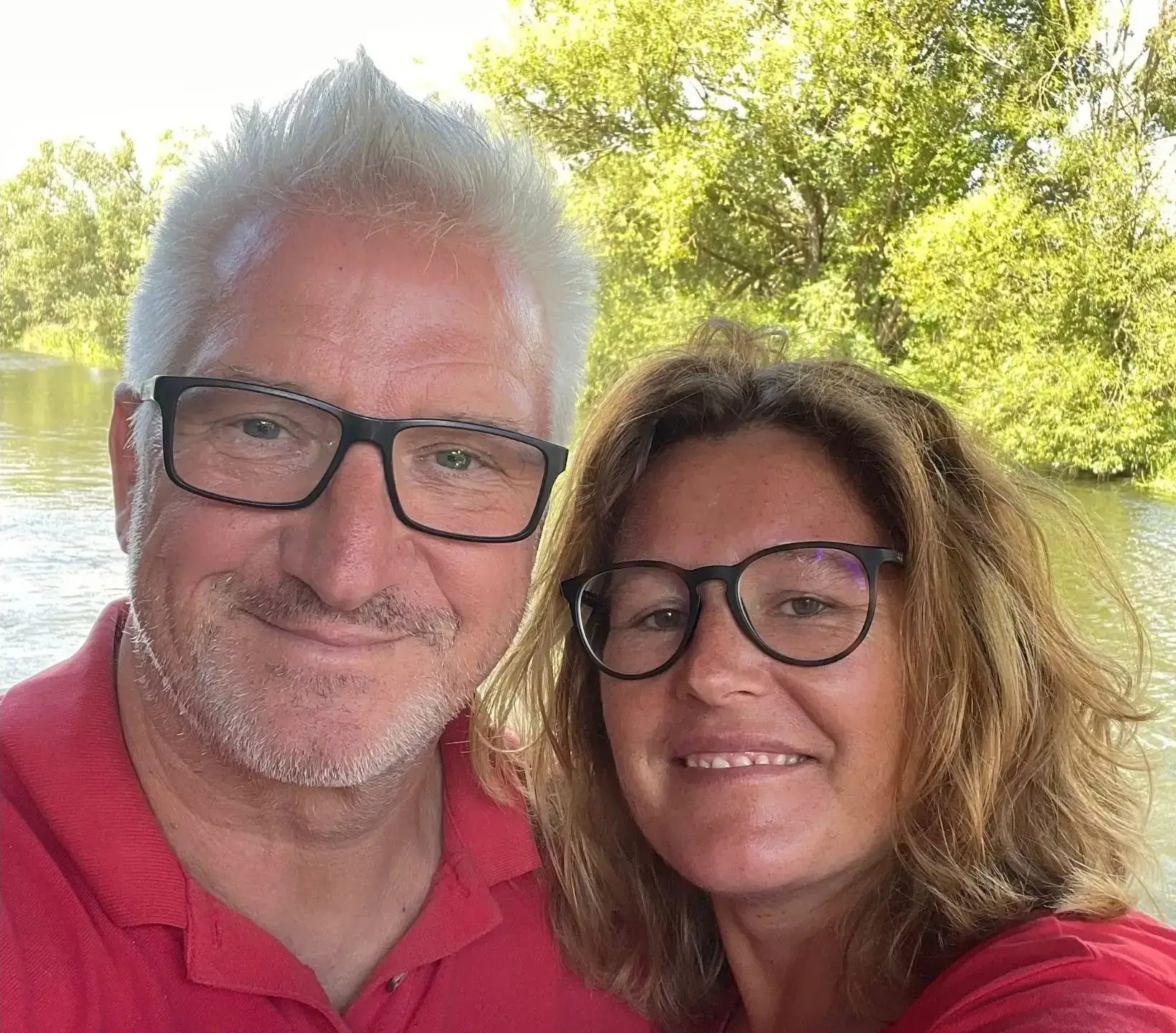 Volker und Bianca Kroll, die Inhaber von Frankenfloß